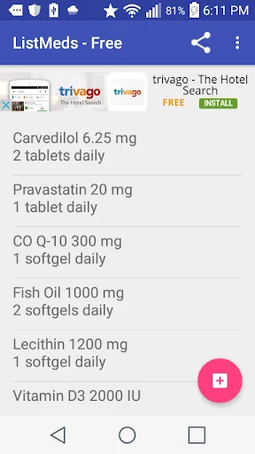 ListMeds