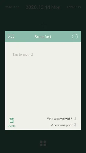 Dining Note -Simple Diet Diary screenshot 3
