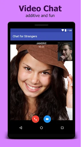 Chat For Strangers - Video Cha screenshot 1