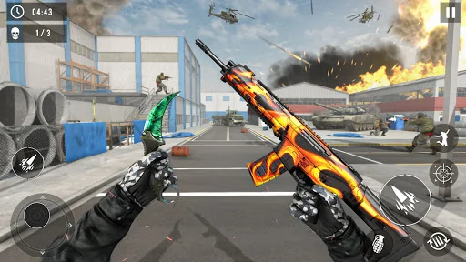 Gun games offline - Survival screenshot 1