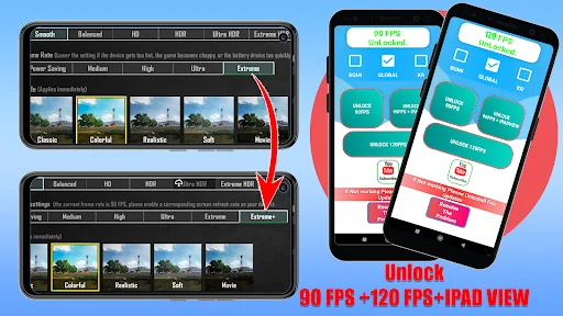 90 Fps tool : 120 FPS (v4.1) screenshot 1