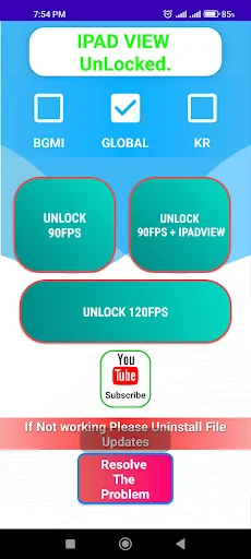 90 Fps tool : 120 FPS (v4.1) screenshot 3