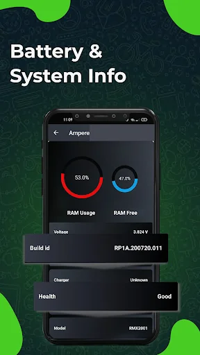 Battery Charger Taster: Ampere screenshot 2