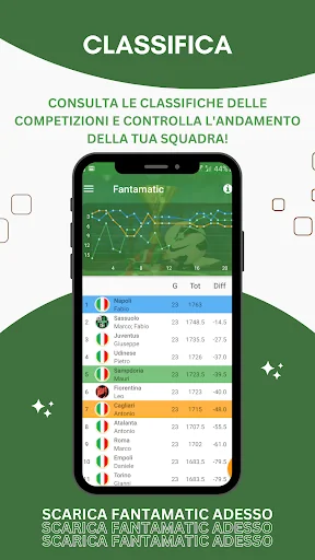Fantamatic—Leghe Fantacalcio
