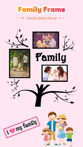 Family photo editor & frames