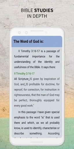 Bible Studies in Depth screenshot 1
