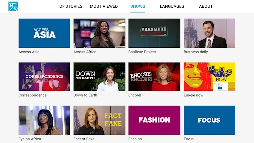 FRANCE 24 - Android TV screenshot 3