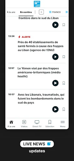 FRANCE 24 - Live news 24/7 screenshot 3
