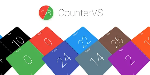 CounterVS 2 players scoreboard
