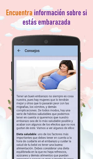 Como saber si estás embarazada screenshot 2