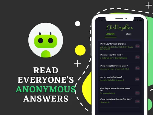 Chaterpilar: Anonymous chat screenshot 2
