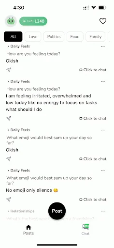 Chaterpilar: Anonymous chat screenshot 4