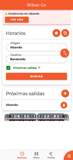 Bilbao Go: Horarios Transporte