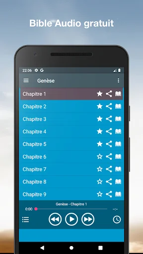 Bible Audio en Français mp3 screenshot 2