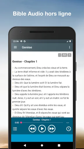 Bible Audio en Français mp3 screenshot 3