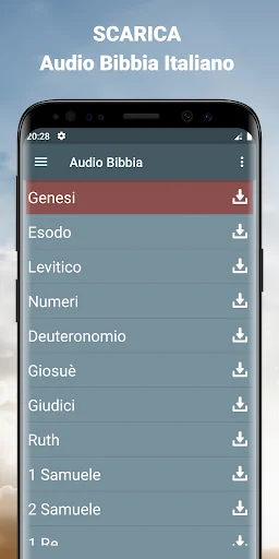 Audio Bibbia Italiano mp3 app
