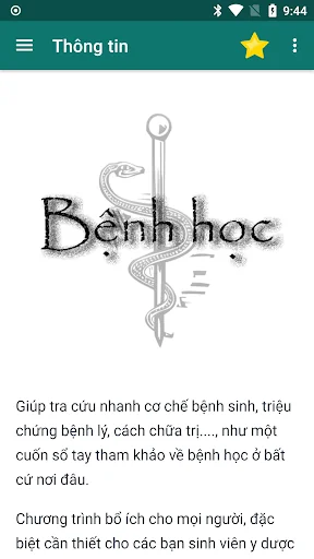 Bệnh học (Benh Hoc)
