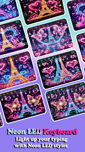 Paris Eiffel Tower keyboard screenshot 2