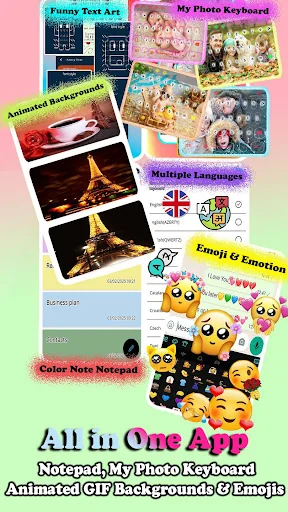 Paris Eiffel Tower keyboard screenshot 3