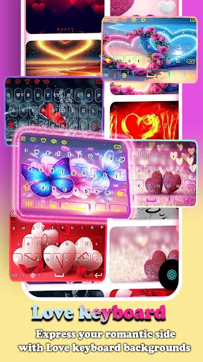 Butterfly and flowers Keyboard screenshot 3