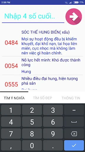Sim Phong Thuy (ver 2) Sim pho