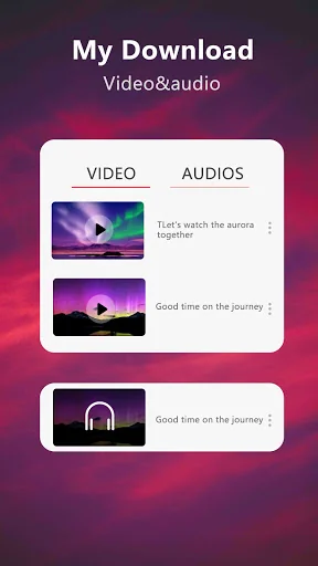 Video downloader&Video to MP3 screenshot 4