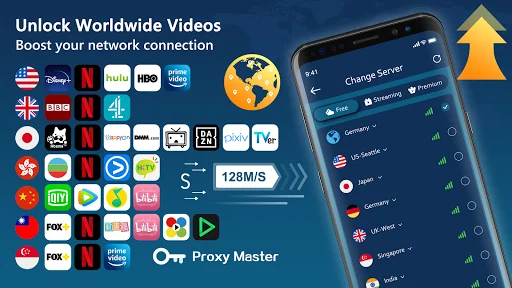 Proxy Master - Fast Secure VPN screenshot 1