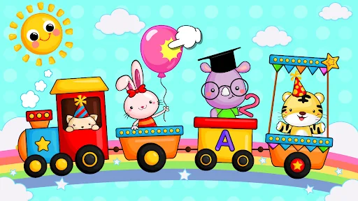 Balloon Pop Kids Learning Game
