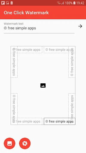 Add text to image – one click