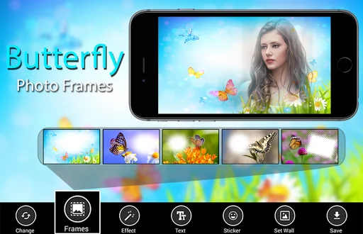 Butterfly Photo Frames – overl