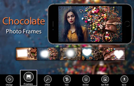Chocolate Photo Frames - new c