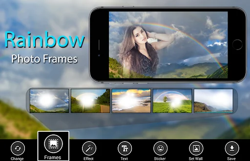 Rainbow Photo Frames - Rain Ph