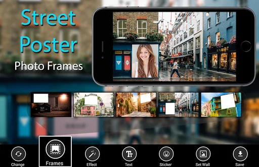 Street Poster Photo Frames - s
