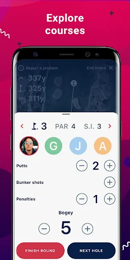 Golf GPS APP - FreeCaddie screenshot 3