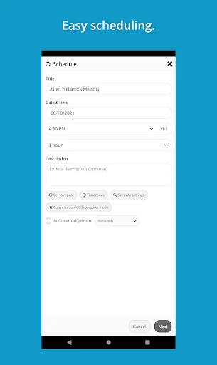FreeConference.com screenshot 2