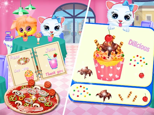 Cute Kitty Daycare Activity - 
