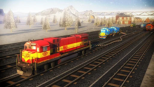 Chained Trains 3D - Multiplaye screenshot 1