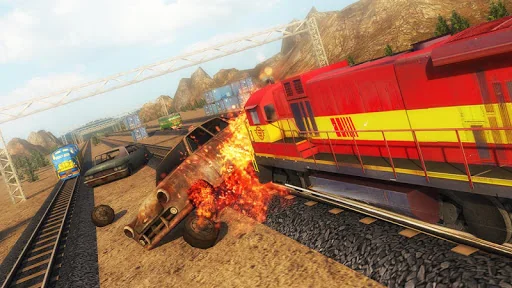 Chained Trains 3D - Multiplaye screenshot 2