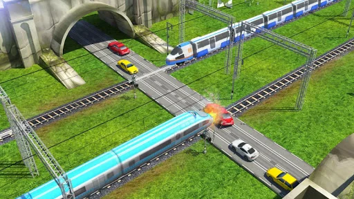 Euro Train Racing Game 2017- M screenshot 3