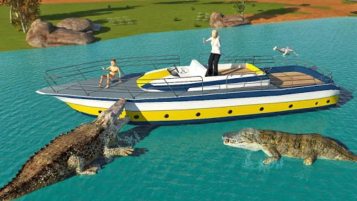 Hungry Crocodile Simulation