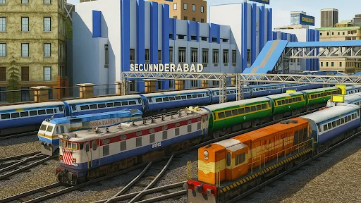 Indian Train Simulator 3D screenshot 1