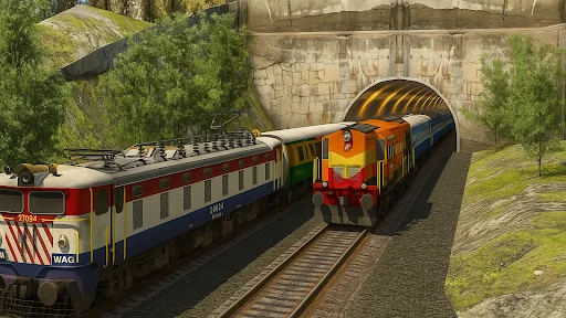 Indian Train Simulator 3D screenshot 2
