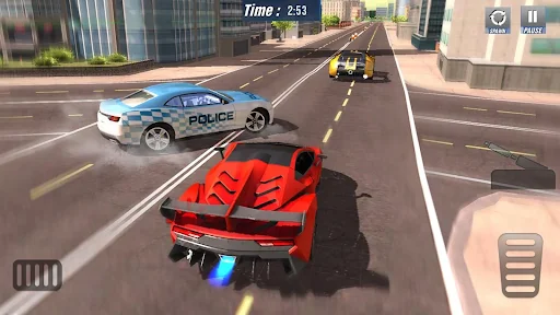 Police Car Chase - Car Game