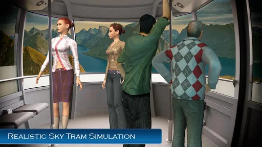 Sky Tram Simulator 3D screenshot 2