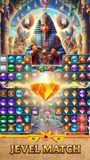 Pharaoh's Jewel Puzzle Game