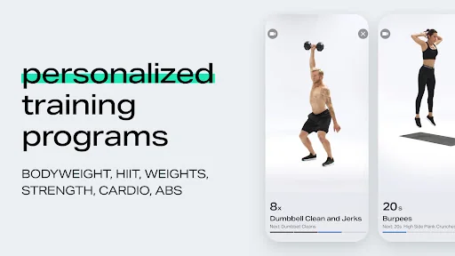 Freeletics: Fitness Workouts screenshot 3