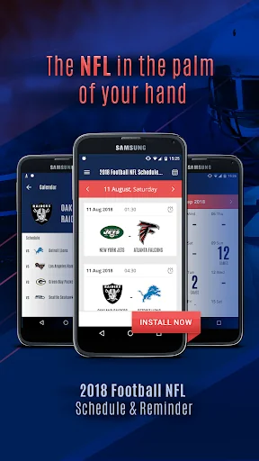 2025 NFL Schedule & Reminder screenshot 1