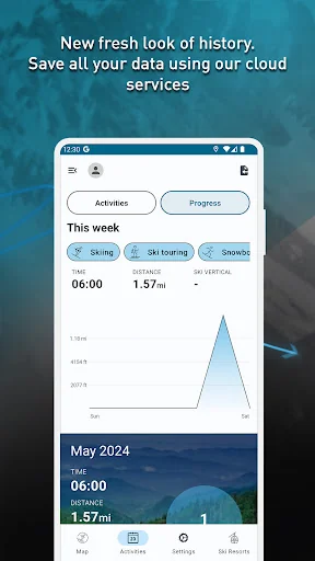 SkiPal - Accurate Ski Tracks screenshot 2
