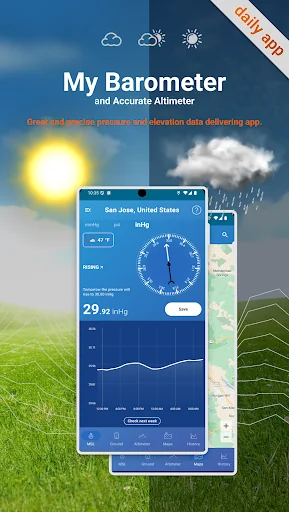My Barometer and Altimeter screenshot 1