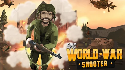 World War WW2: Shooter Games